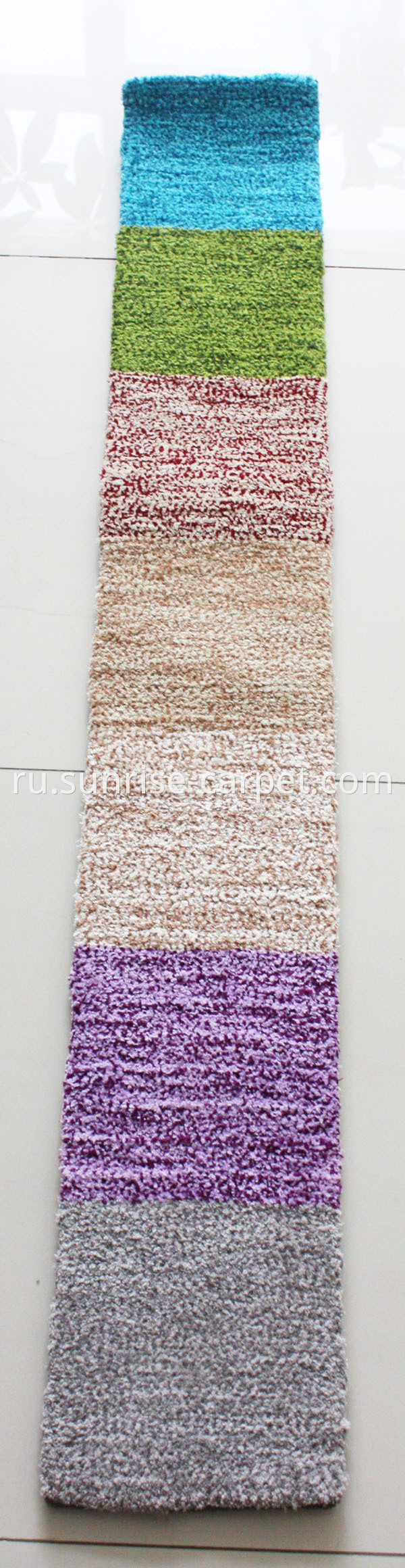 Microfiber Carpet with short pile color reference